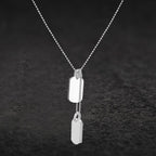 Sterling Silver NecklaceE (Size - 18),  Silver Wt. 10.2 Gms