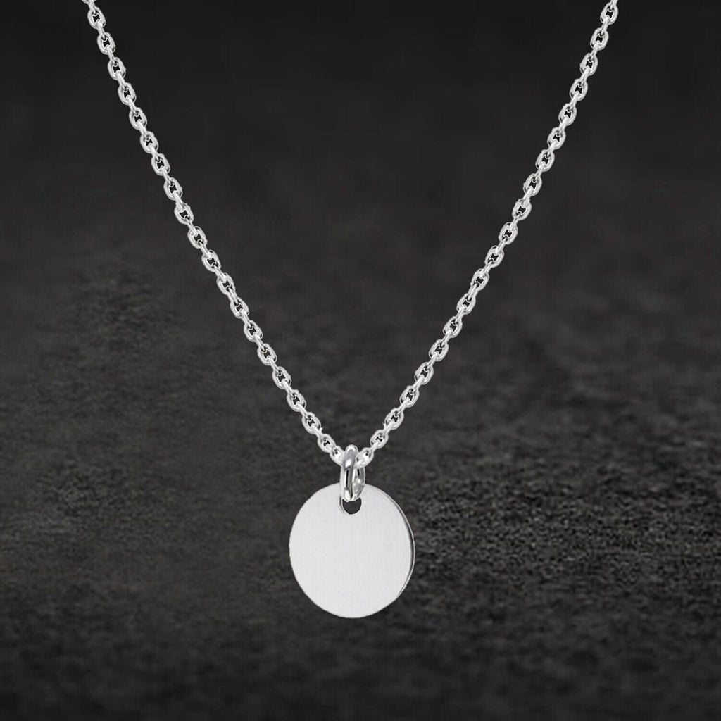 Sterling Silver NecklaceE (Size - 18)