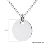 Sterling Silver NecklaceE (Size - 18)