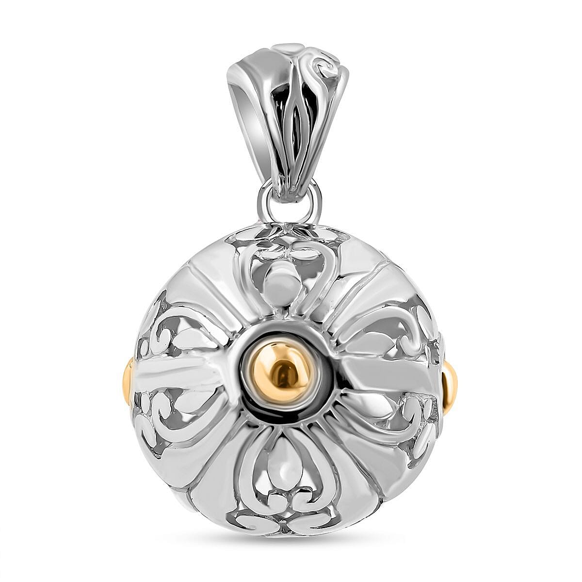 Iconic Collection Royal Bali Collection - 18K Yellow Gold and Sterling Silver Pendant 7651933 0