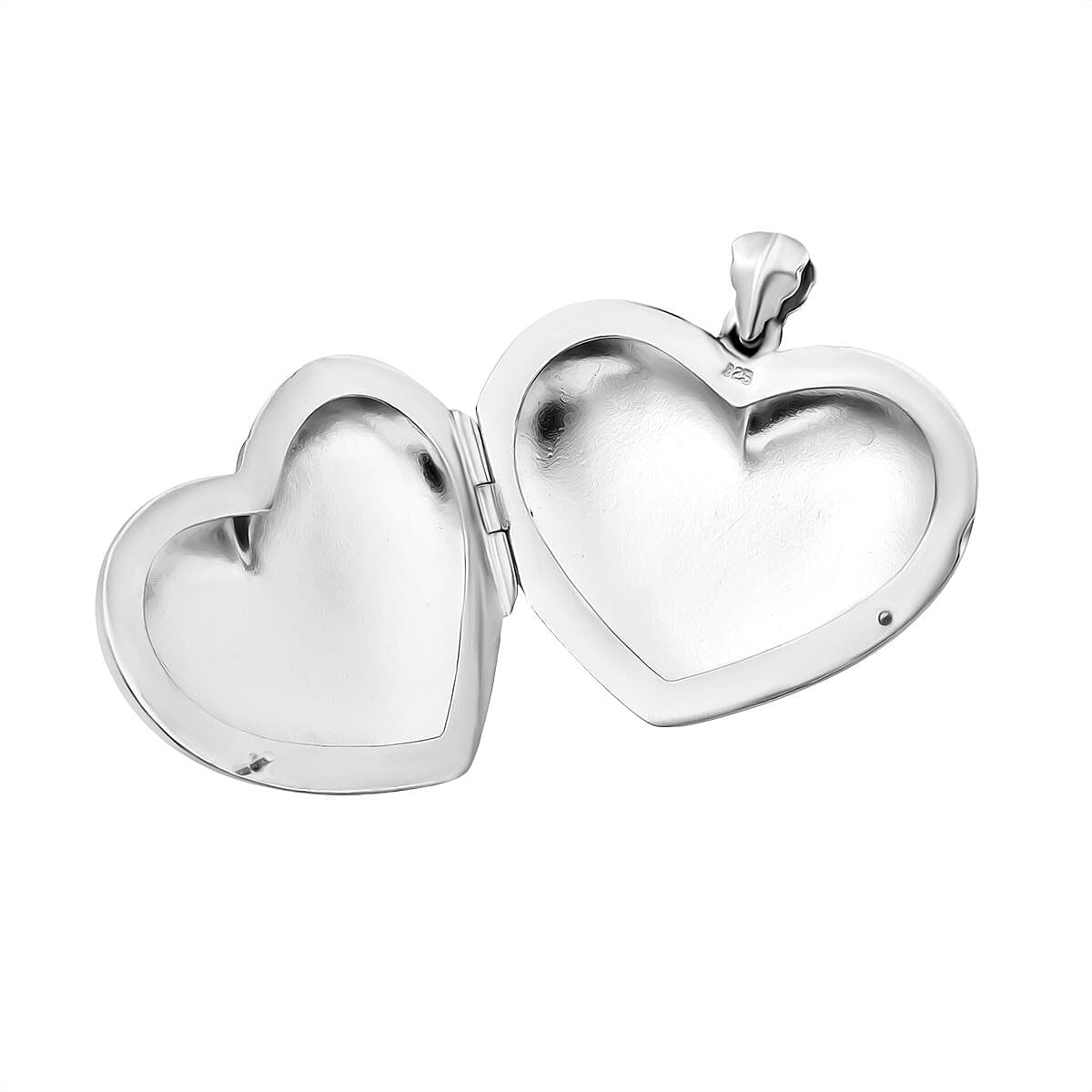 Treasure Of Siam - Sterling Silver Openable Heart Locket Pendant 8194345 4