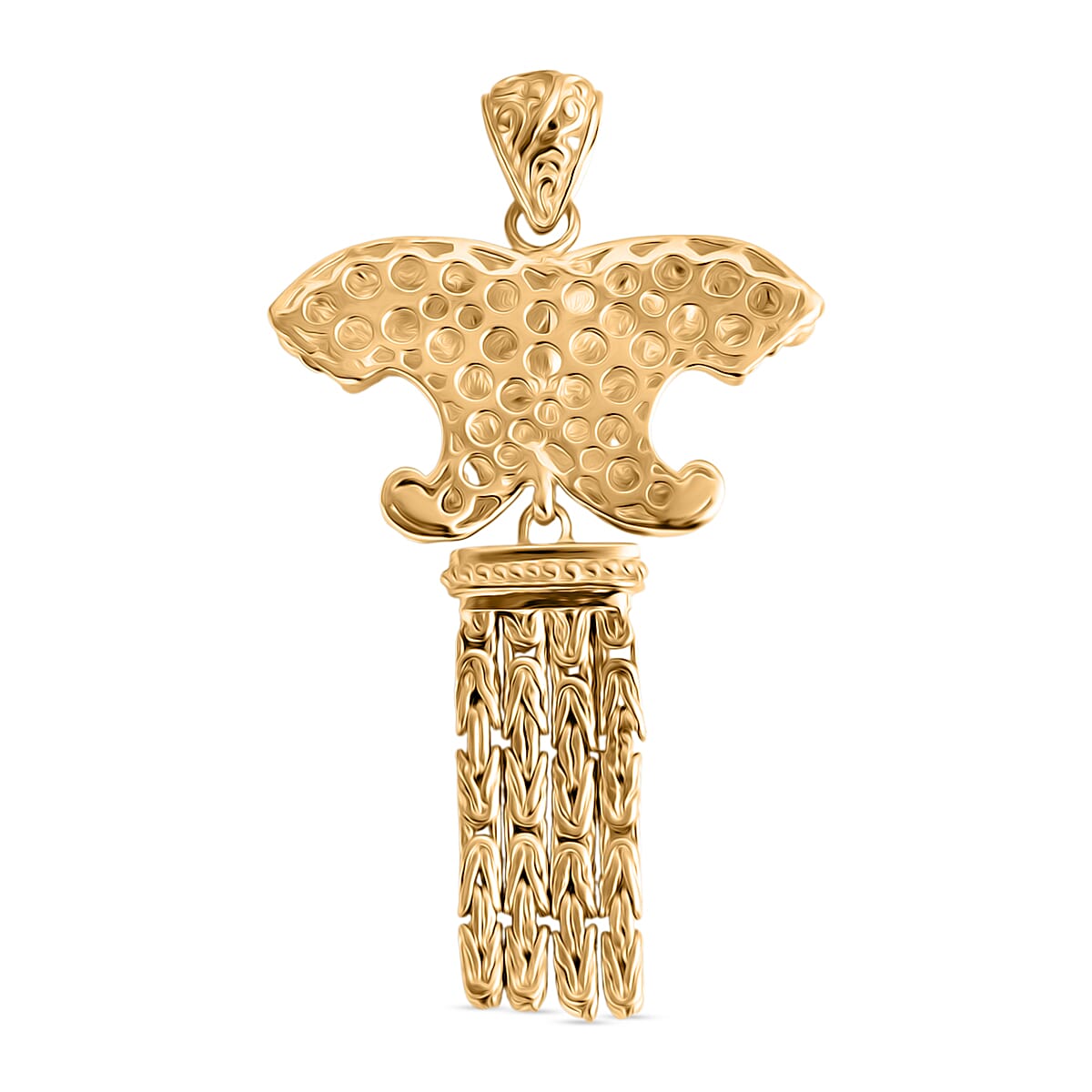 D'joy Royal Bali Collection Sterling Silver Tiger Pendant 8237034 4