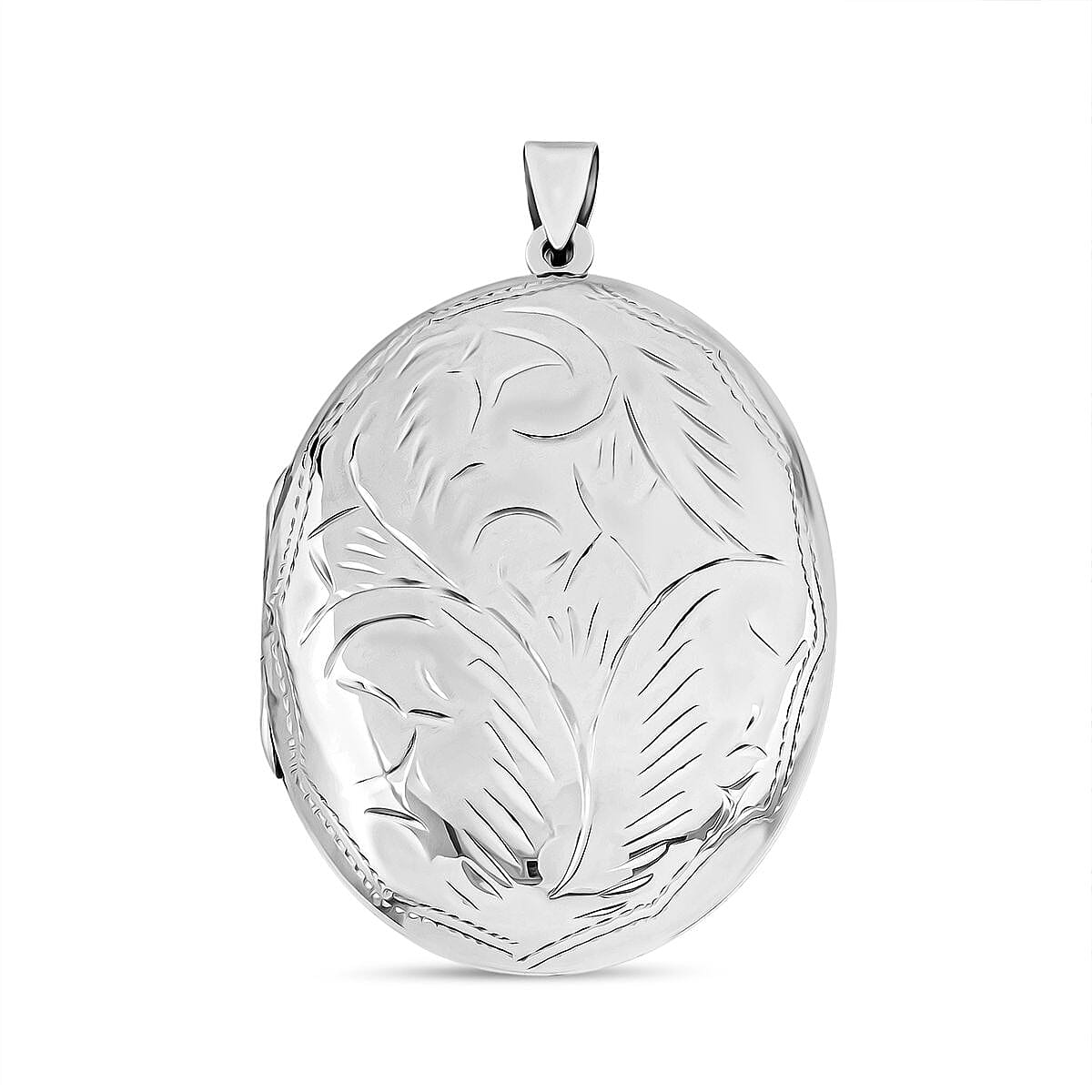 Treasure Of Siam - Sterling Silver Openable Large Locket Pendant 8194341 0