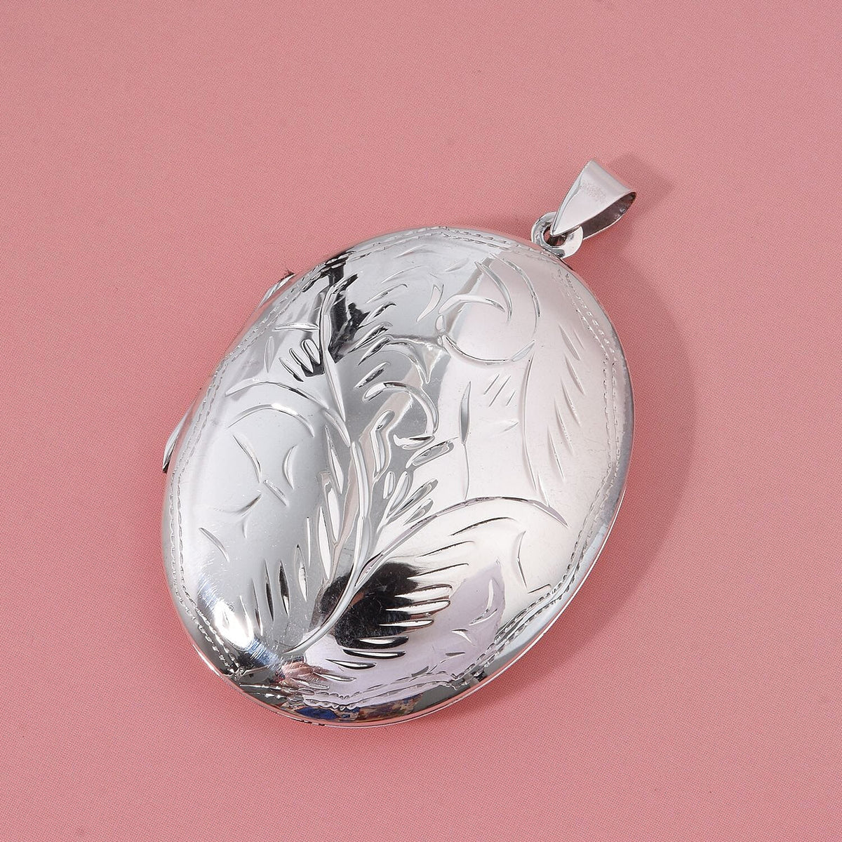 Treasure Of Siam - Sterling Silver Openable Large Locket Pendant 8194341 1
