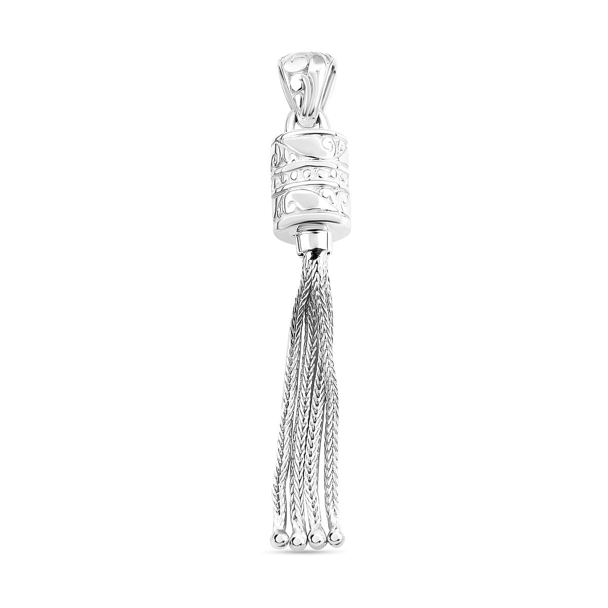 Royal Bali Collection - Sterling Silver Tassel Pendant 7652013 0