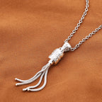 Royal Bali Collection - Sterling Silver Tassel Pendant