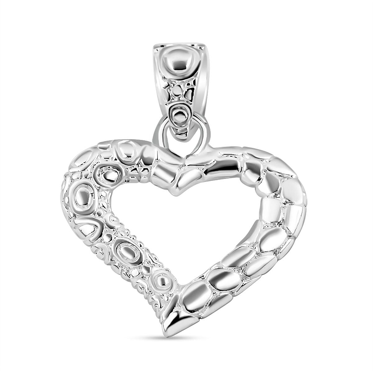 Sterling Silver Heart Pendant,  Silver Wt. 5 Gms 7768447 0