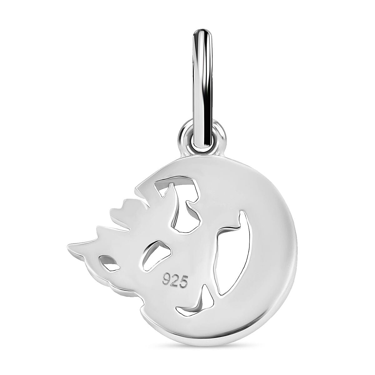 Sterling Silver Kitsune Pendant 7844472 5