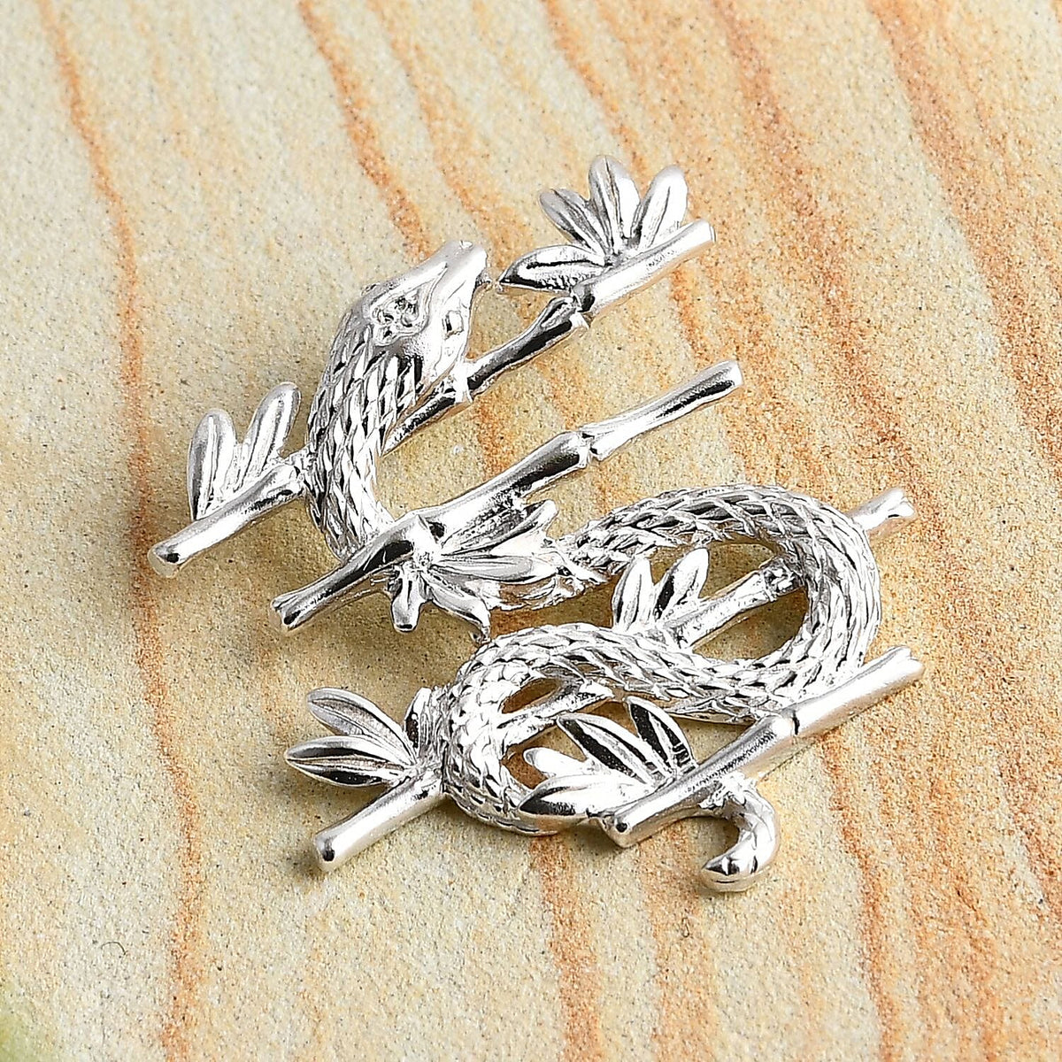 Royal Bali Collection - Sterling Silver Dragon Pendant 8157731 2