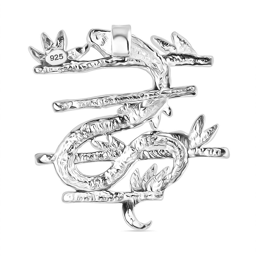 Royal Bali Collection - Sterling Silver Snake Pendant
