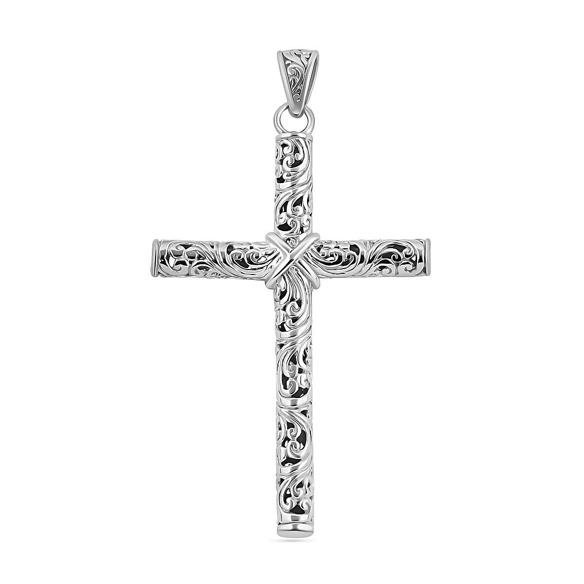 Royal Bali Collection - Sterling Silver Cross Pendant 7748487 0
