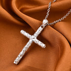 Royal Bali Collection - Sterling Silver Cross Pendant