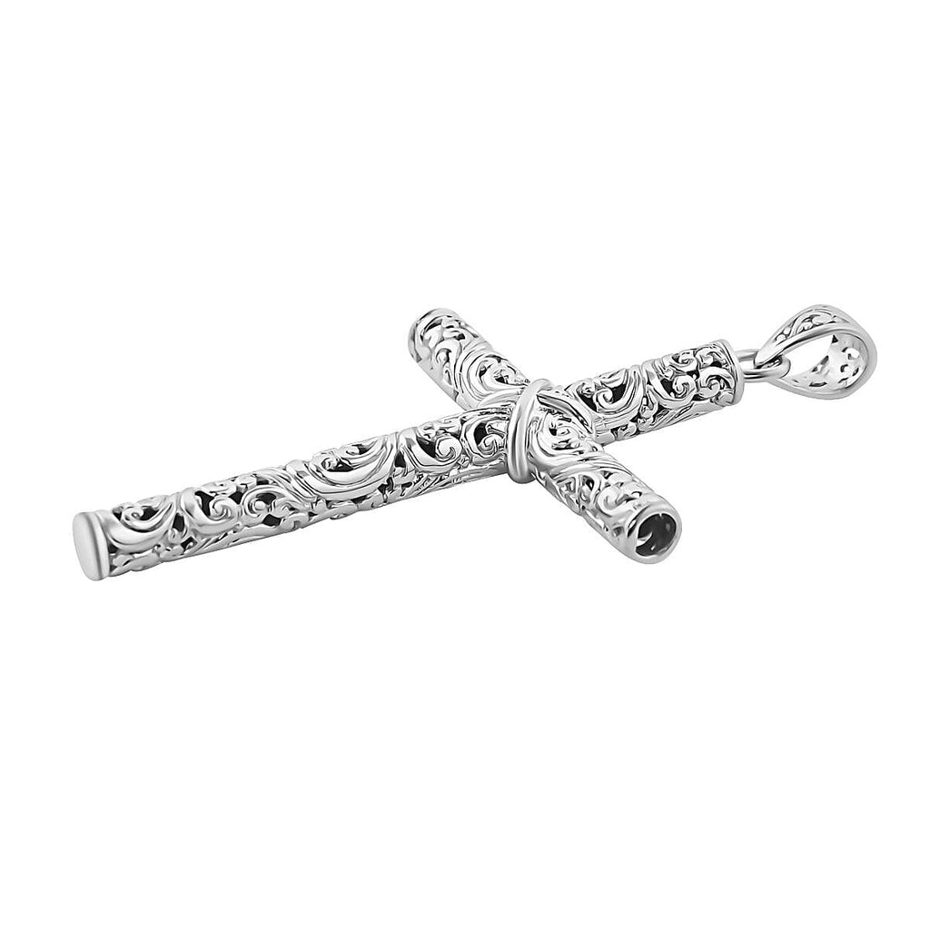 Royal Bali Collection - Sterling Silver Cross Pendant