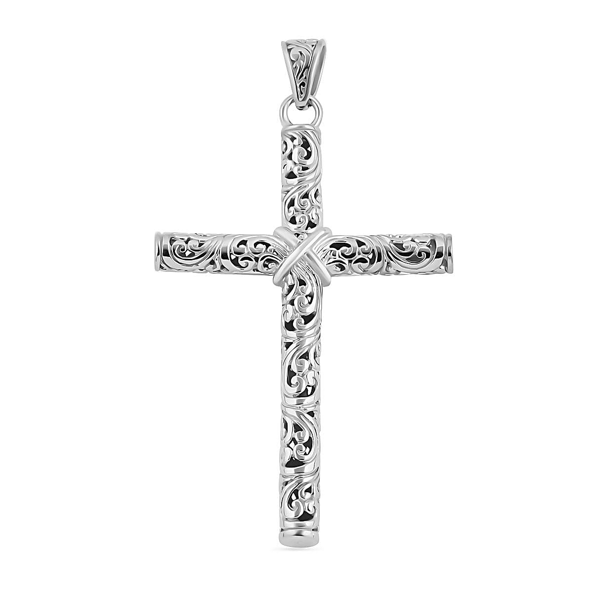 Royal Bali Collection - Sterling Silver Cross Pendant 7748487 5