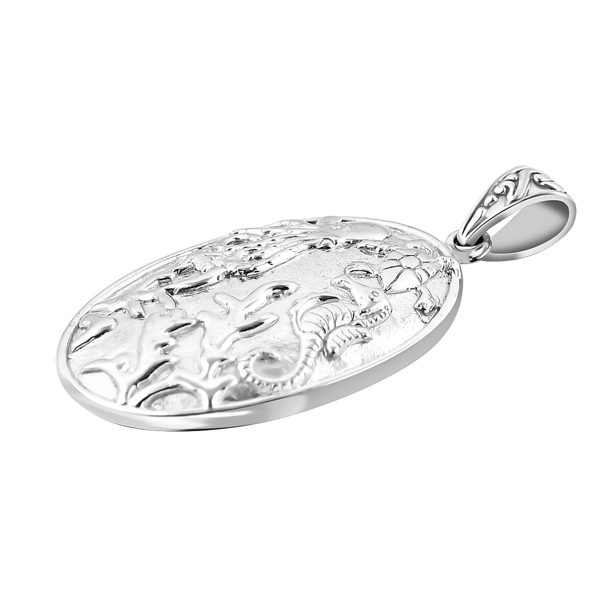 Sterling Silver Sealife Pendant,  Silver Wt. 7 Gms 7748392 4