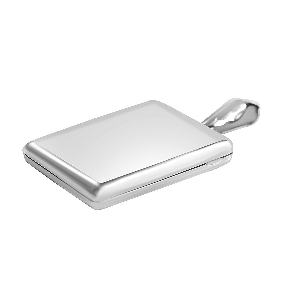 Thai Silver Square Openable Locket Pendant 7815124 3