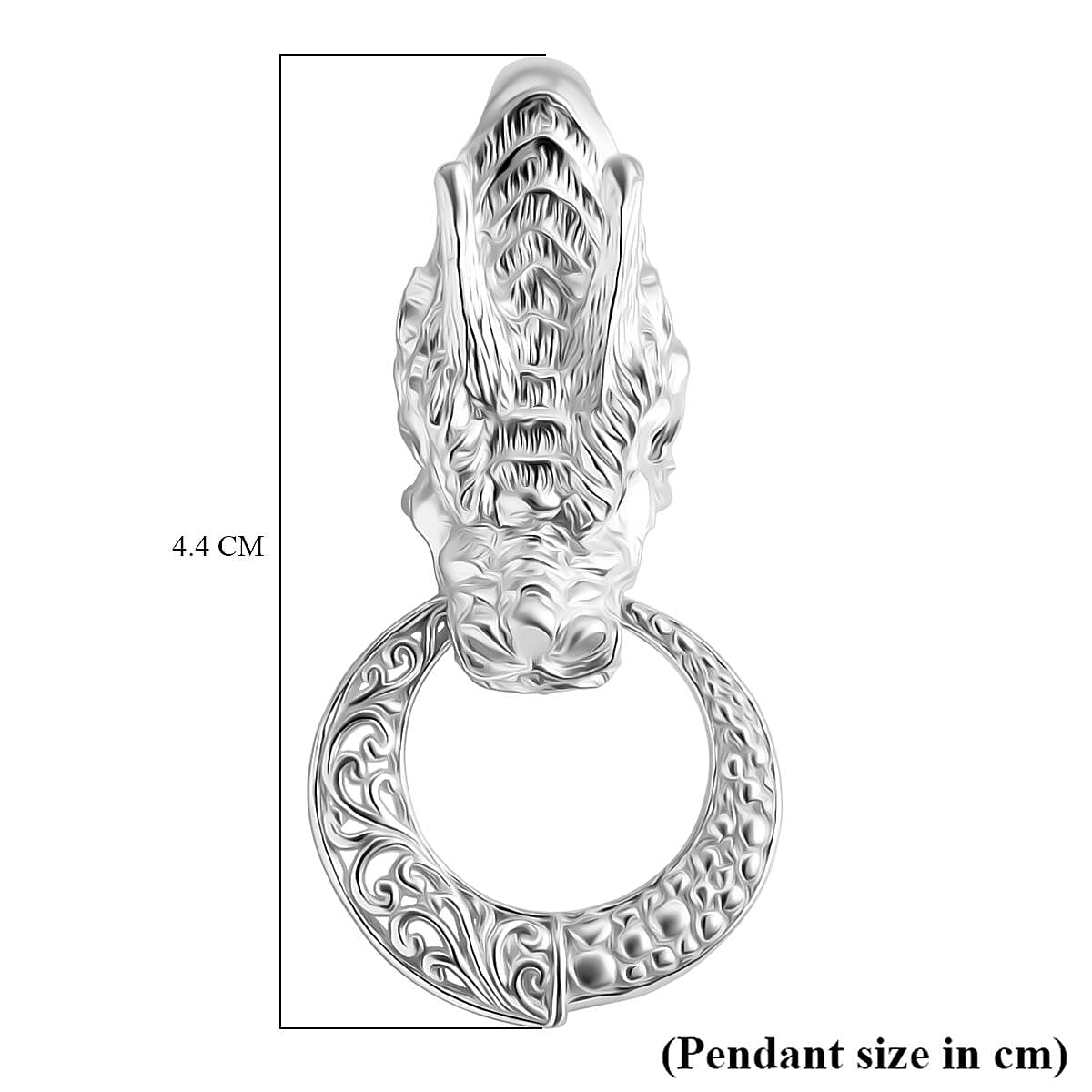 Royal Bali Collection - Sterling Silver Dragon Pendant 8055540 5