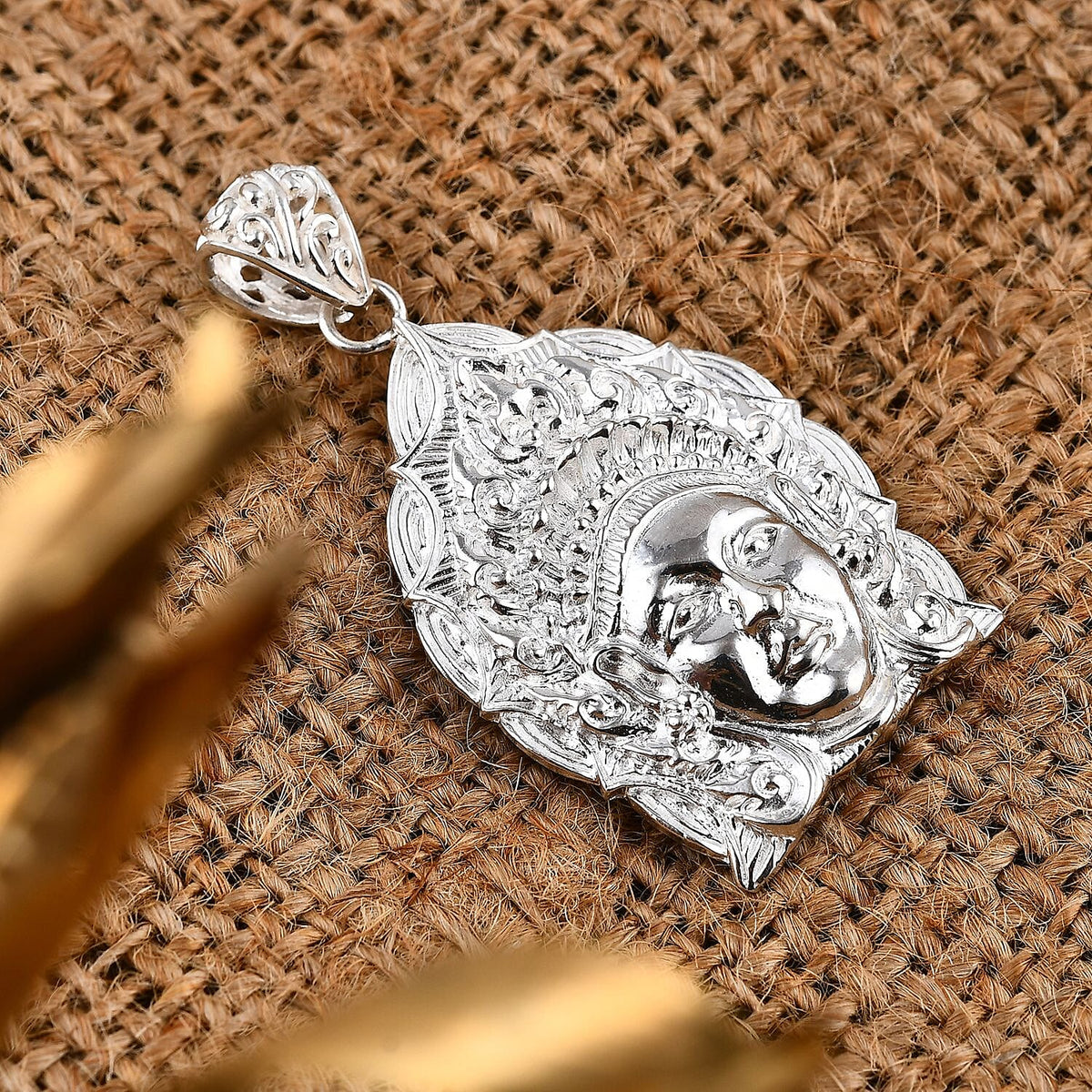 Royal Bali Collection Sterling Silver Goddess Pendant 8216162 2