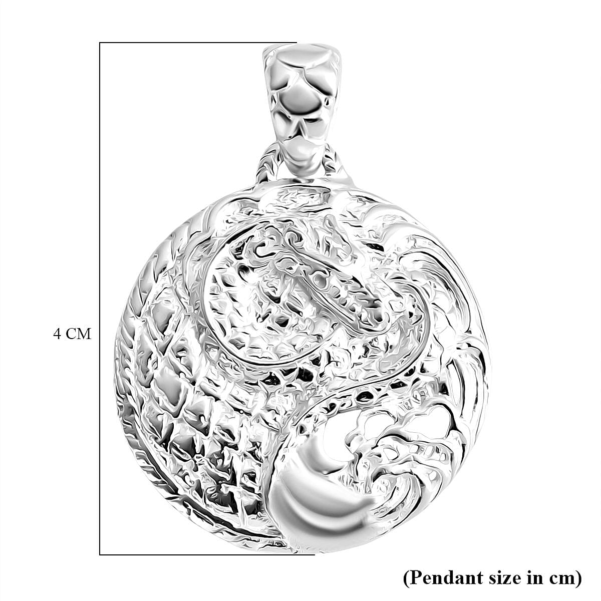 Royal Bali Collection Sterling Silver Pendant 8216635 4