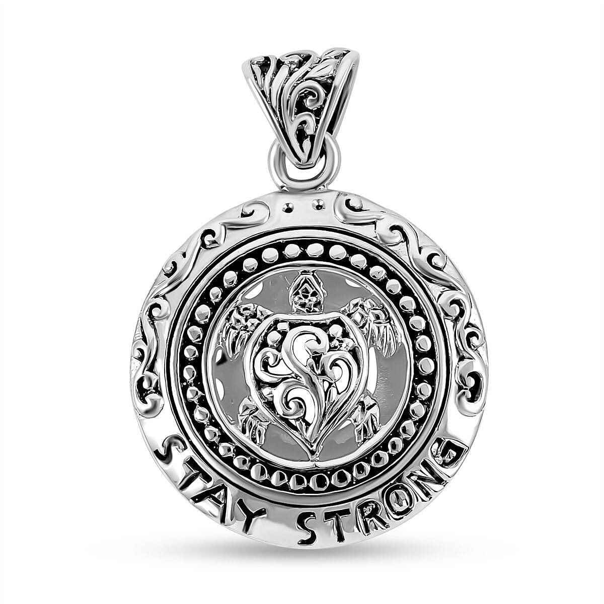 Royal Bali Collection - Sterling Silver Pendant with Chain 4223243 0
