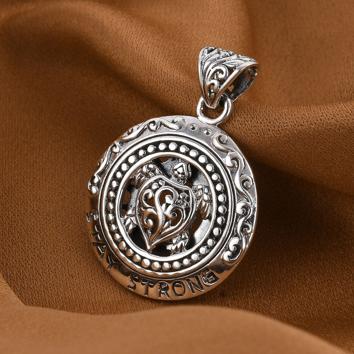 Royal Bali Collection - Sterling Silver Pendant with Chain 4223243 2