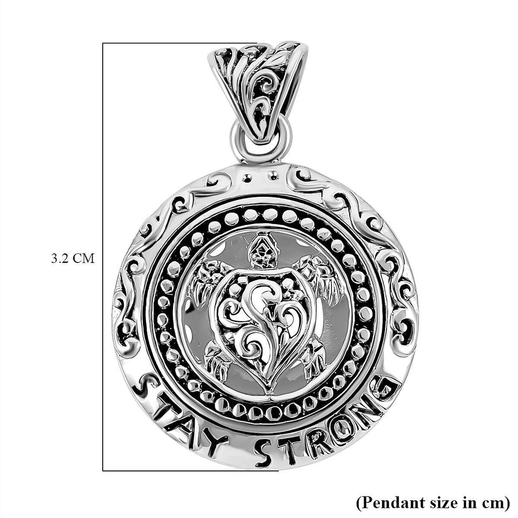 Royal Bali Closeout Collection Sterling Silver Pendant Silver Wt. 5.50 Gms