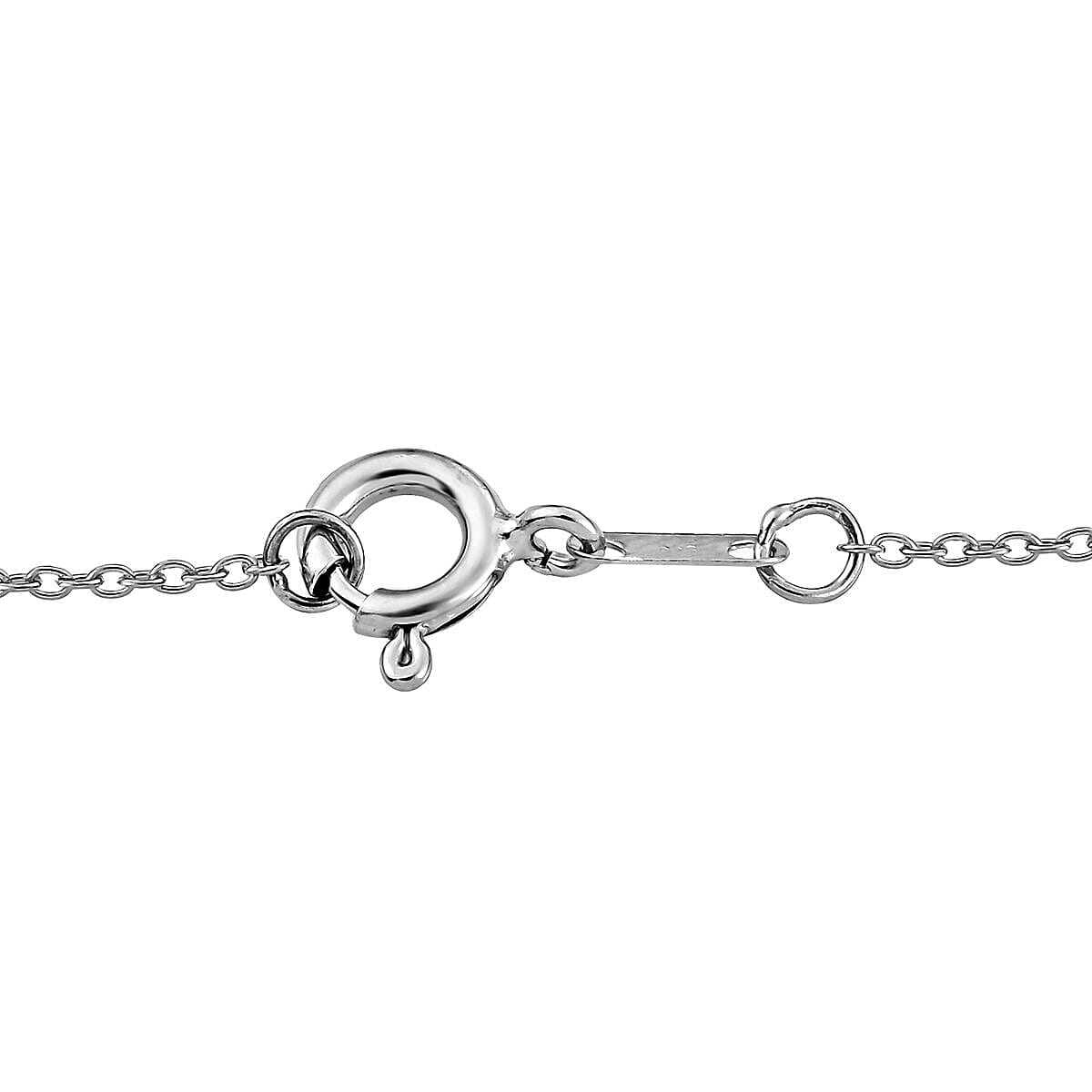 Sterling Silver Heart Pendant with Chain (Size -18 ) 7489089 4