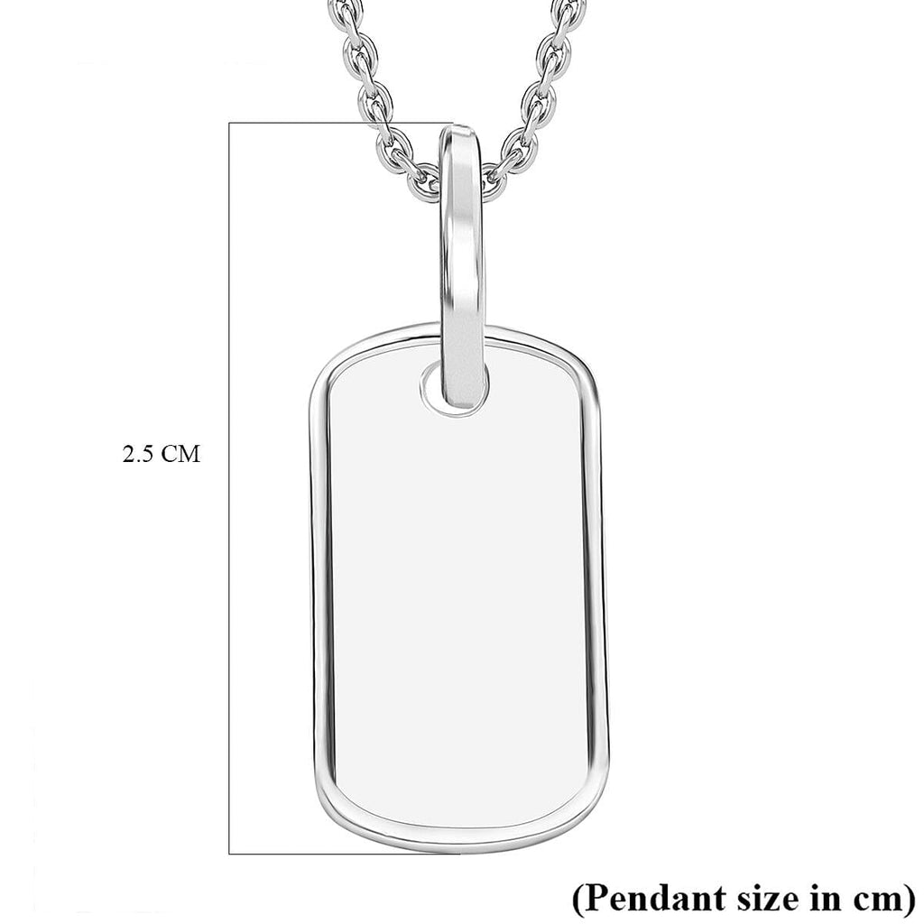 Sterling Silver Pendant with Chain (Size 20)