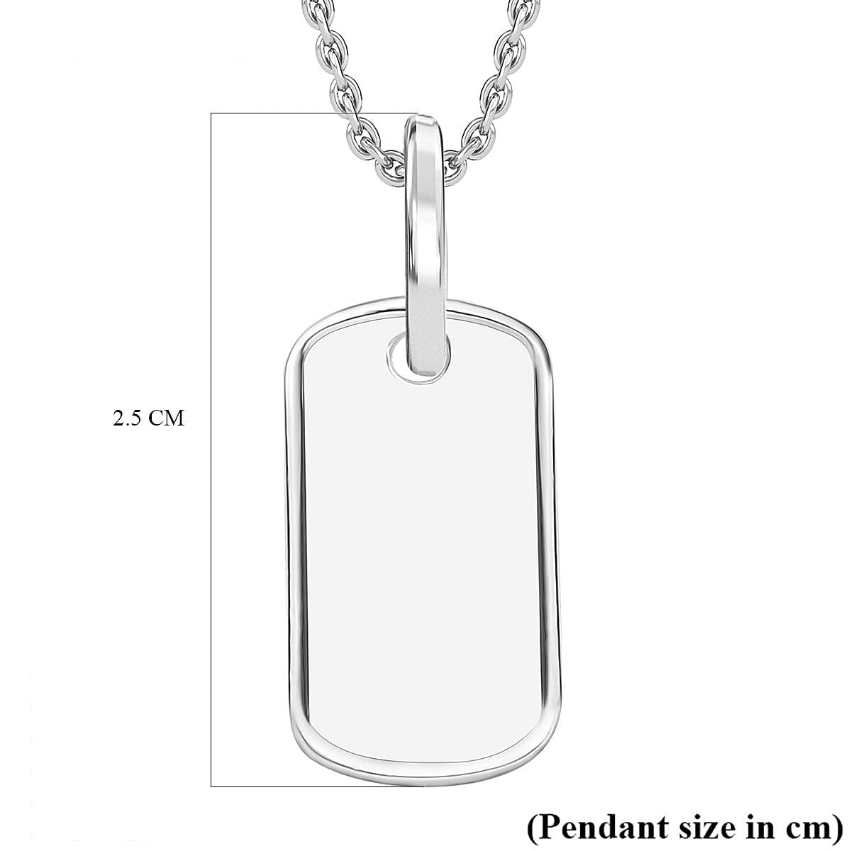 Sterling Silver Pendant with Chain (Size 20) 4367591 5