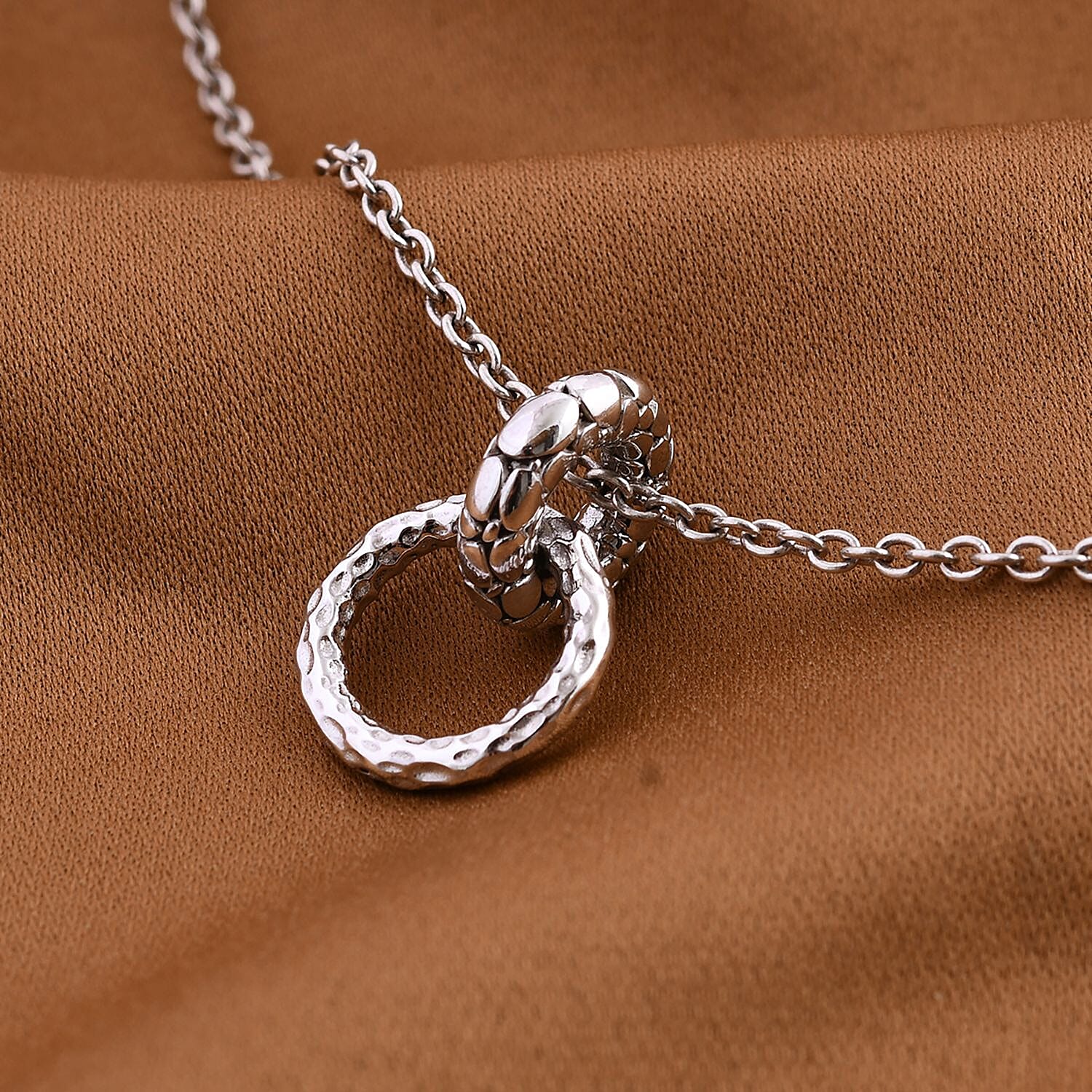 Royal Bali Collection - Sterling Silver Pebble Pendant 7620990 2