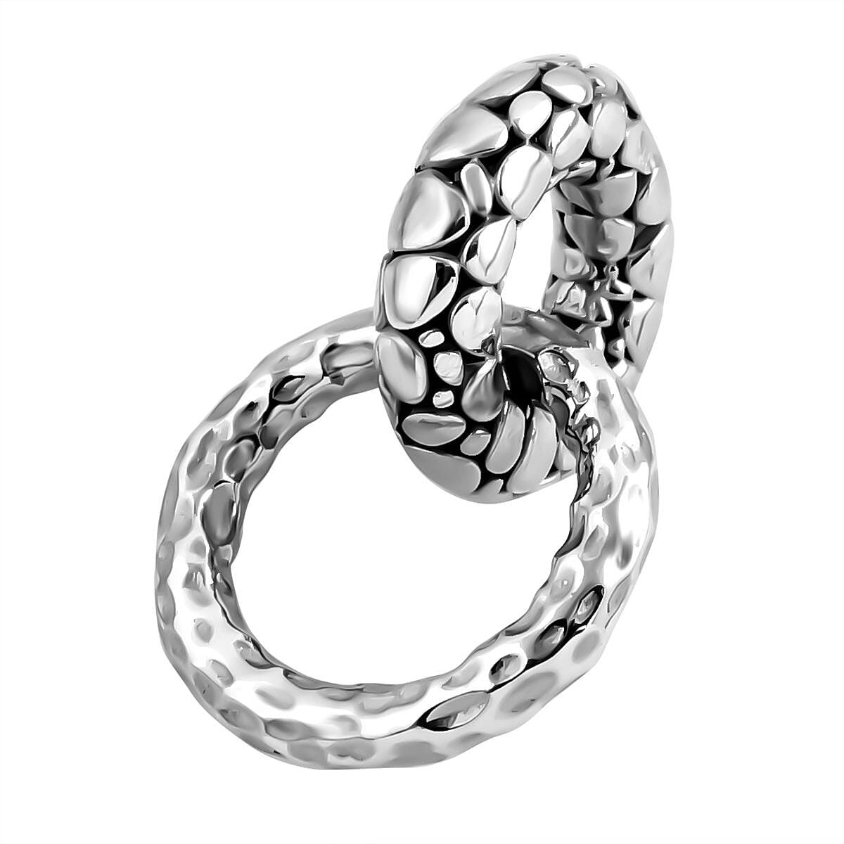 Royal Bali Collection - Sterling Silver Pebble Pendant 7620990 4