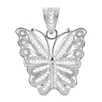 Sterling Silver Butterfly Pendant