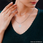 The Royal Bali Collection Sterling Silver Floral Pendant