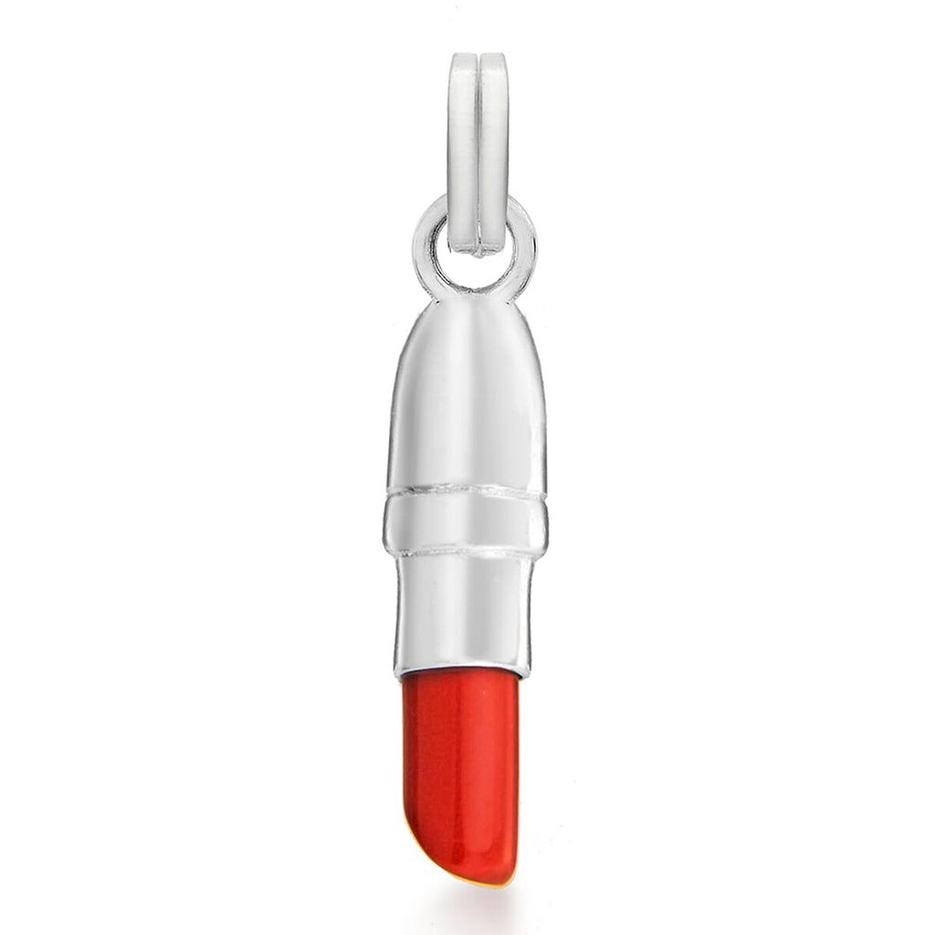Sterling Silver Lipstick Pendant