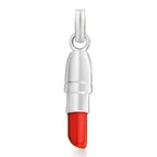 Sterling Silver Lipstick Pendant