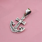 Sterling Silver Anchor Pendant