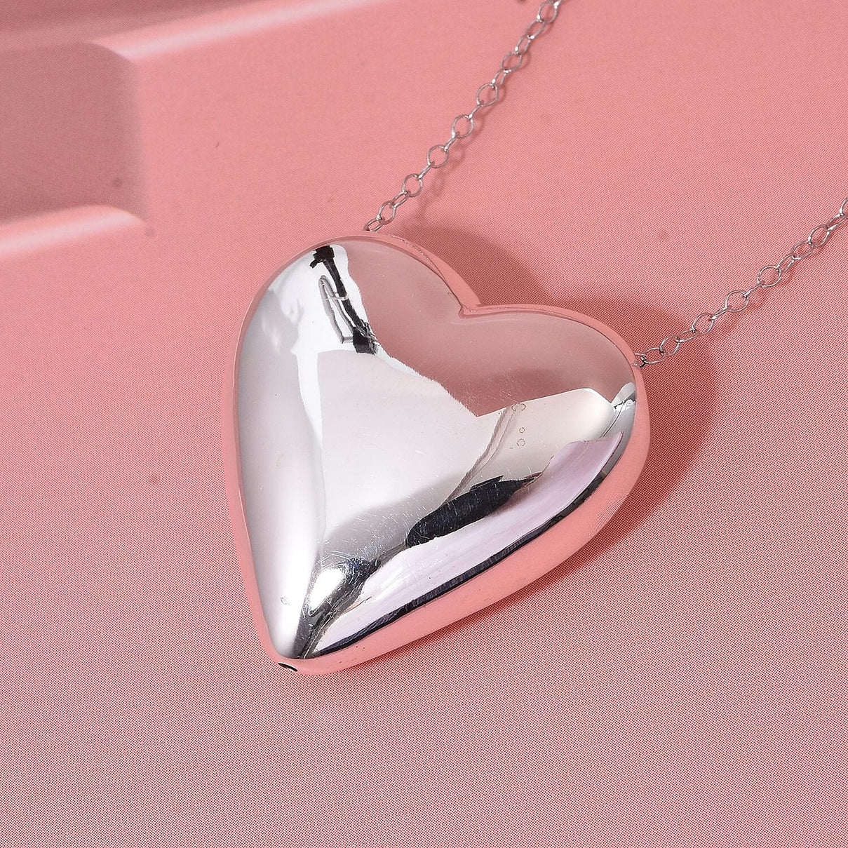 Designer Inspired Thai Sterling Silver Heart Pendant 8248585 2