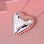 Thai Sterling Silver Heart Pendant
