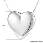 Thai Sterling Silver Heart Pendant