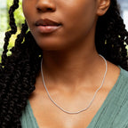 Sterling Silver Chain (Size - 20)