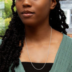 Sterling Silver Chain (Size - 24)