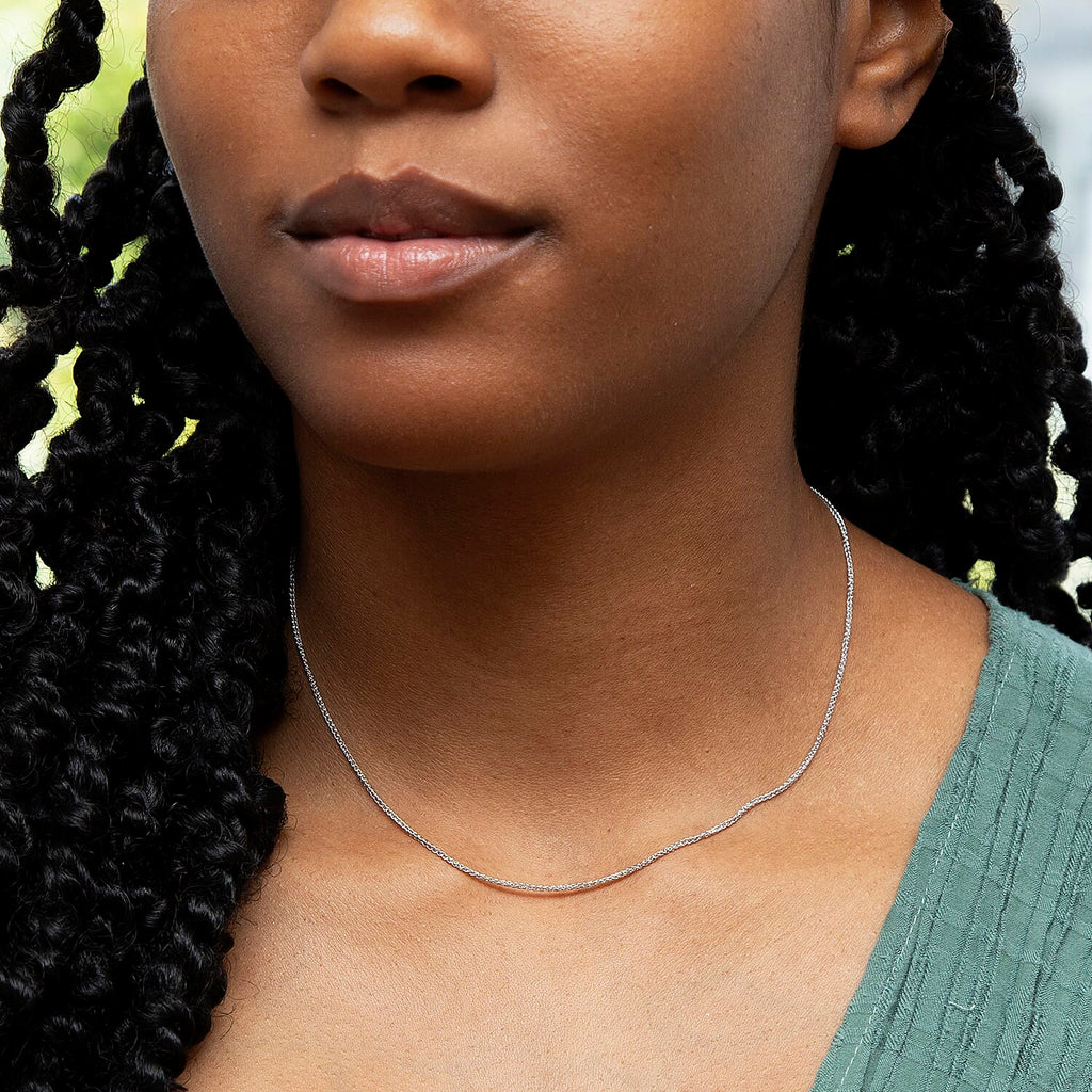 Sterling Silver Chain (Size - 16)