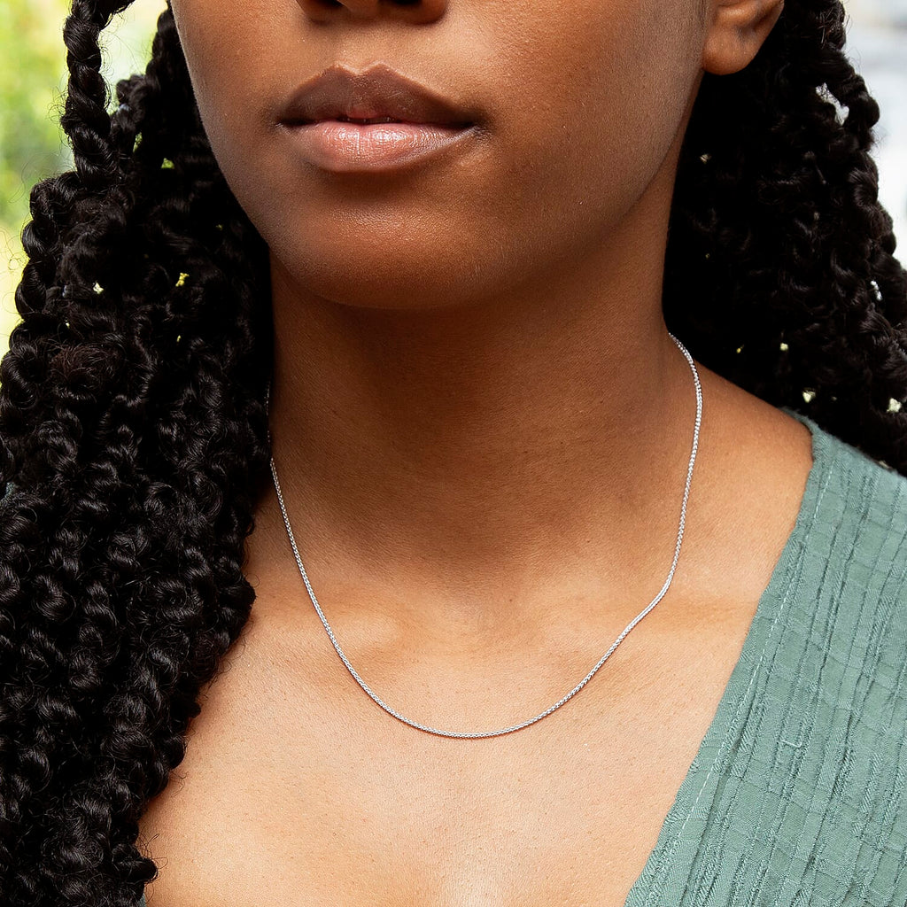 Sterling Silver Chain (Size - 18)