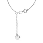 Rhodium Overlay Sterling Silver Chain (Size - 20)