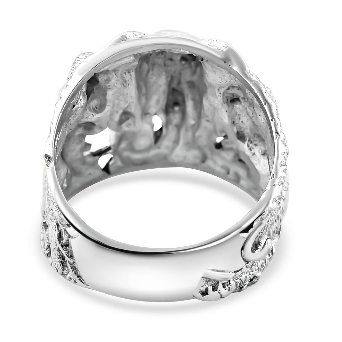 Royal Bali Collection - Gajah Cave Temple Ring in Sterling Silver Wt. 10.00 Gms 7750583 5