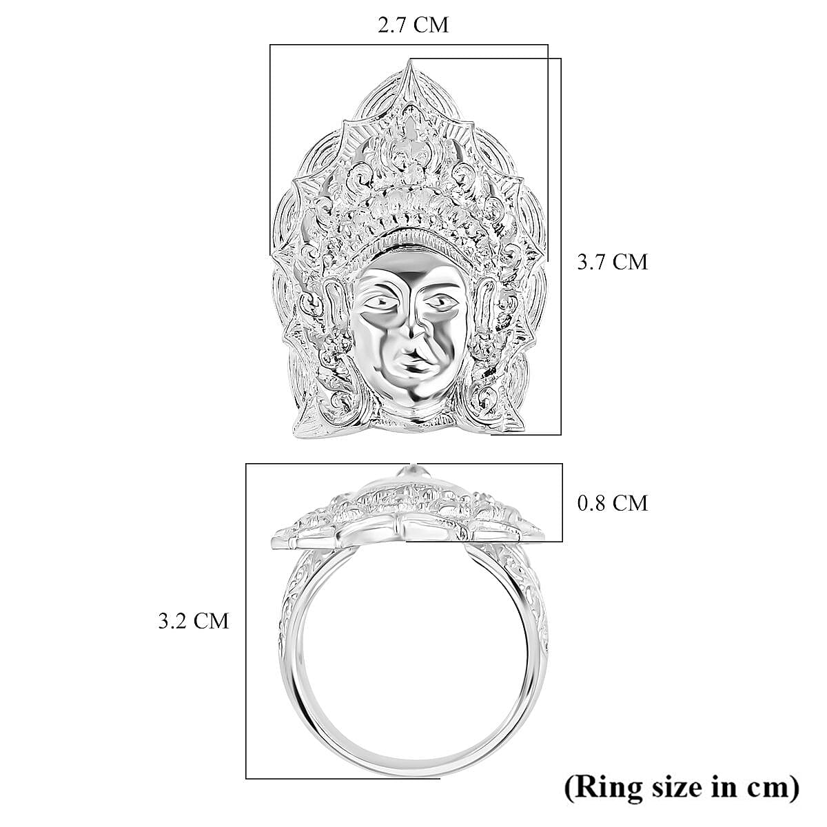 Royal Bali Collection Goddess Ring in Sterling Silver 8216149 5