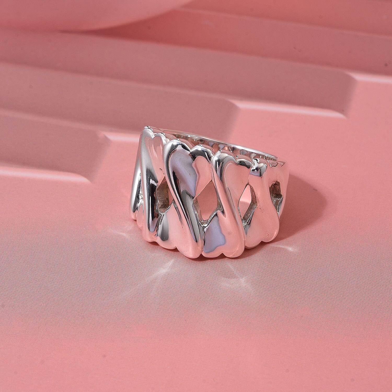 Designer Inspired Designer Inspired Thai Sterling Silver Band Ring 8248464 1
