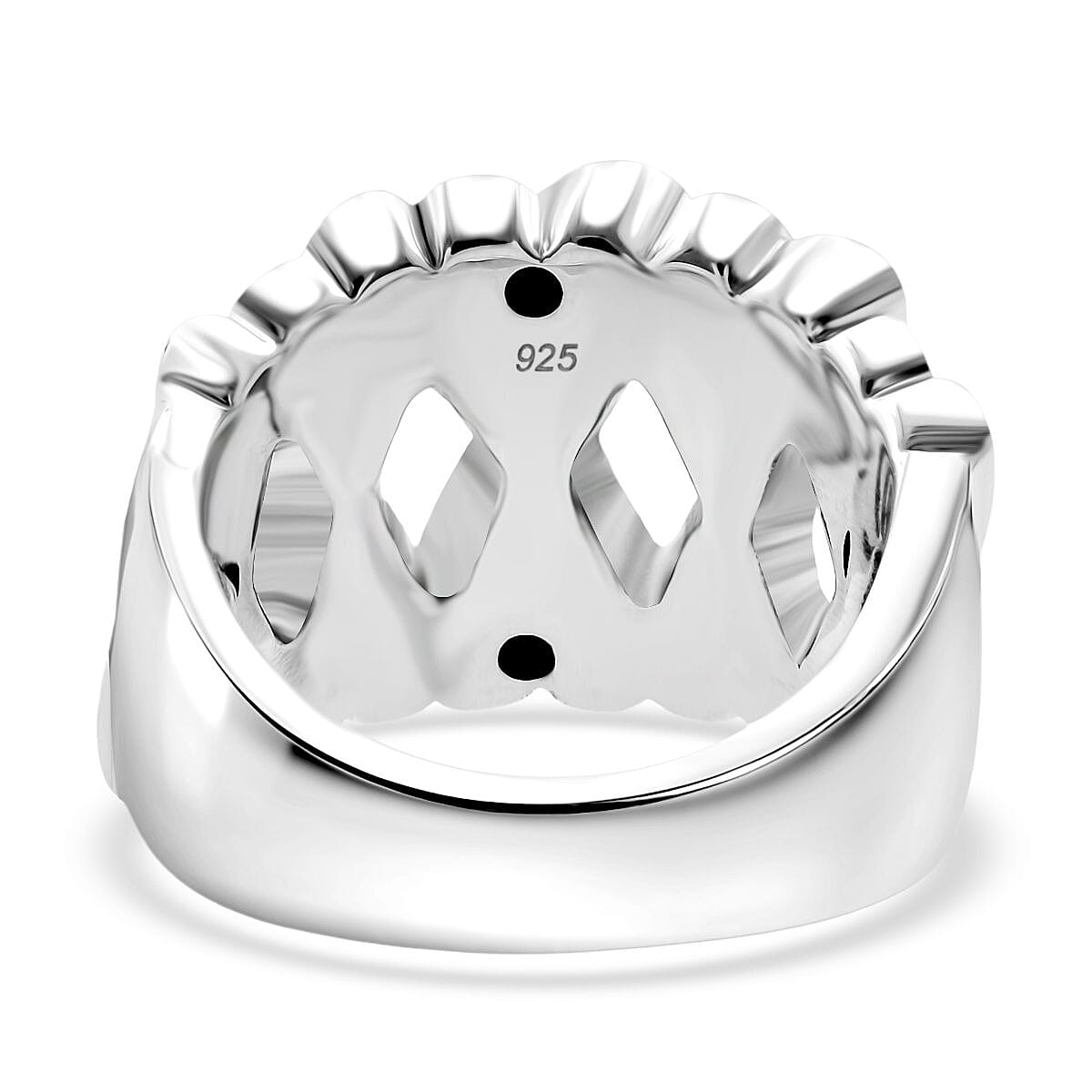 Designer Inspired Designer Inspired Thai Sterling Silver Band Ring 8248464 4