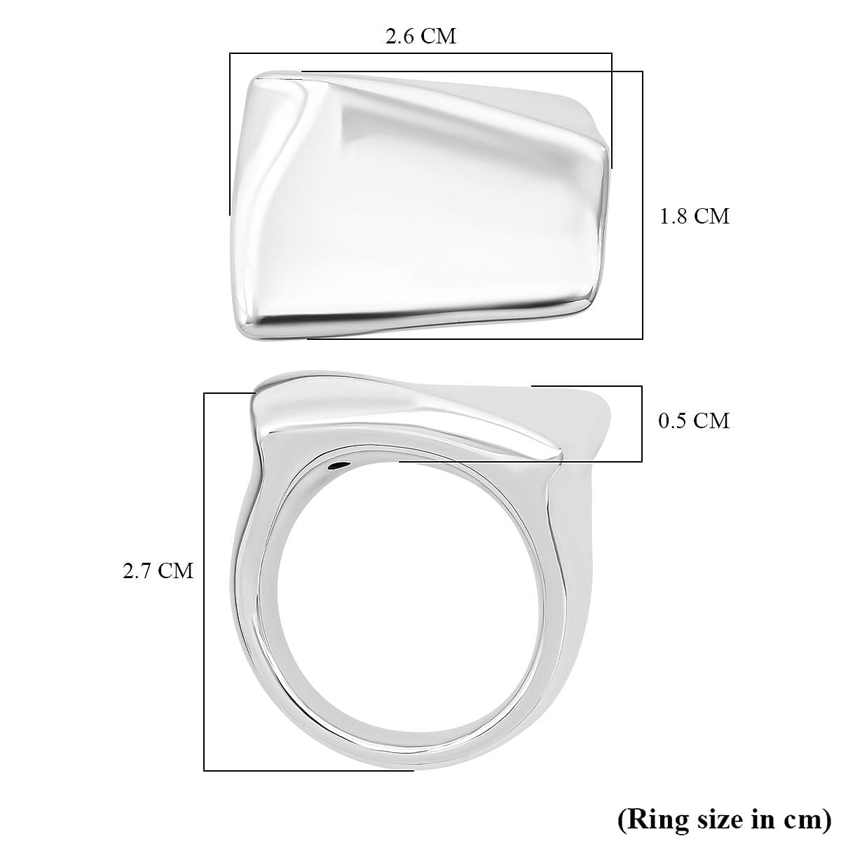 Biggest Close Out Deal - Sterling Silver Ring 8248455 5