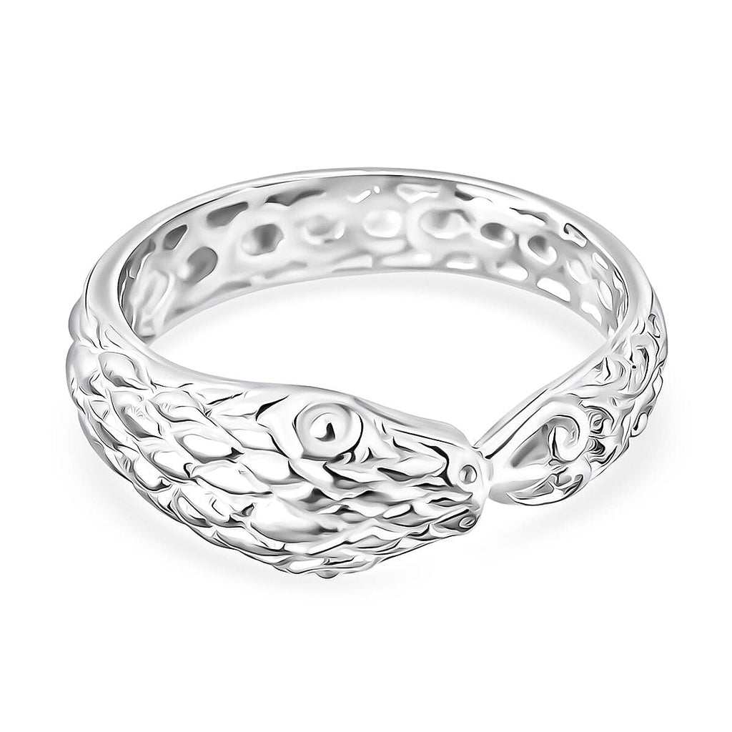 Royal Bali Collection Sterling Silver Dragon Ring